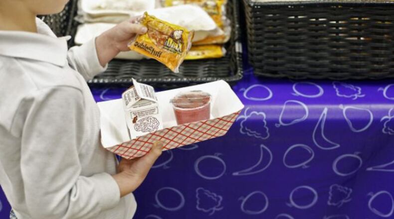 People 18 and younger in Gwinnett County can receive free meals from Gwinnett County Public Schools through the end of the academic year. (AJC File)