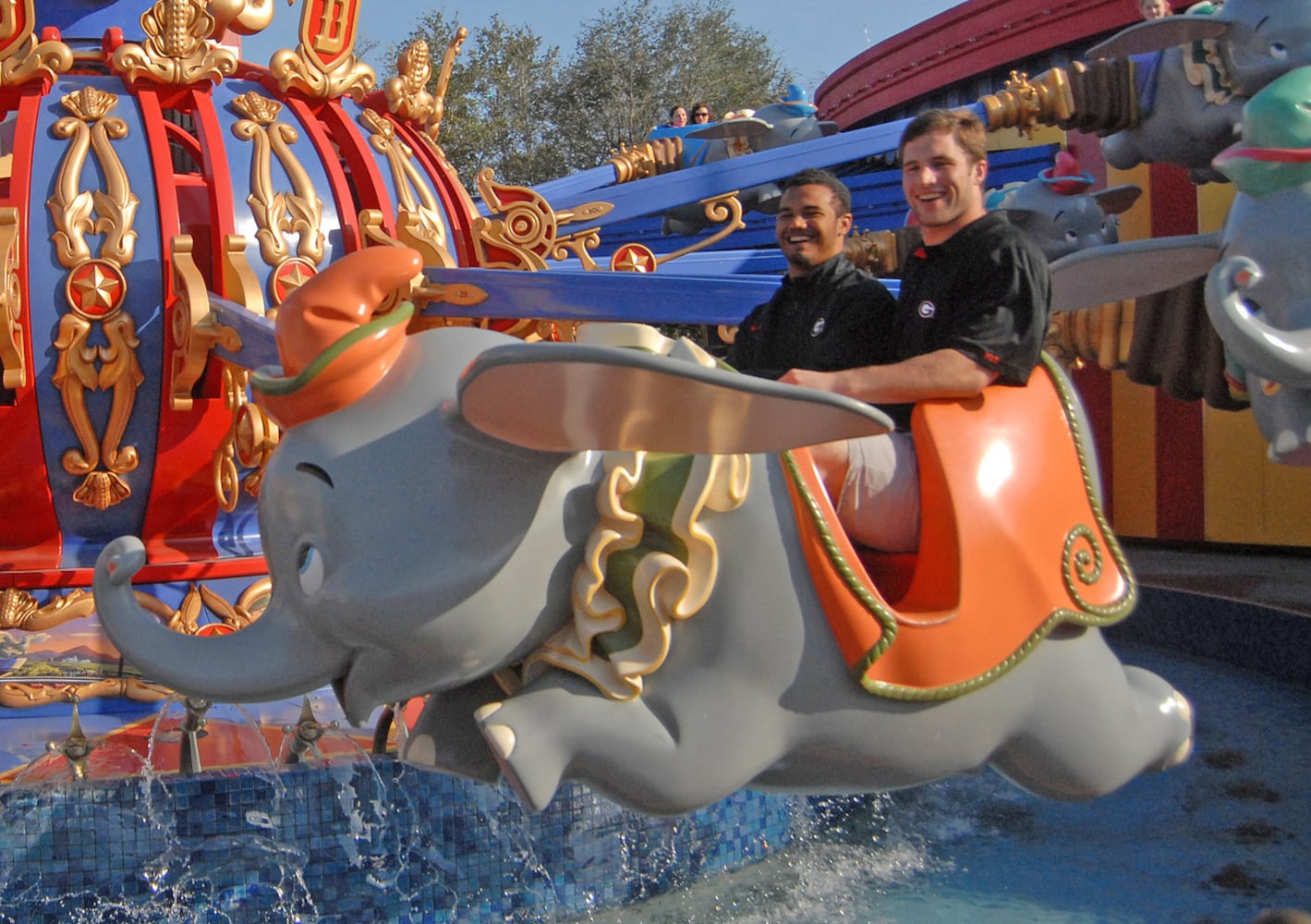Georgia players visit Disney World