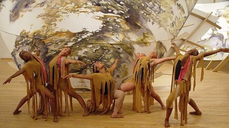 Dancers from Total Dance, Dancical Productions Inc. are captured in the moment.