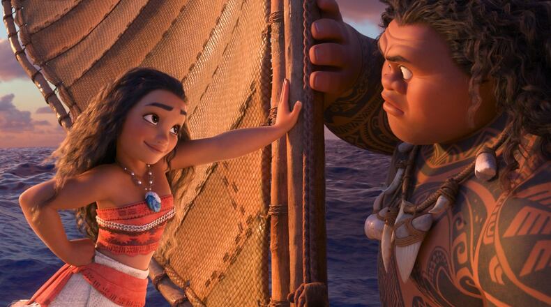 Disney’s animated family film “Moana” opens Nov. 23. (Walt Disney Studios)