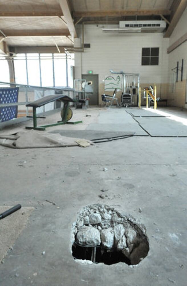 Neglected Cross Keys High School