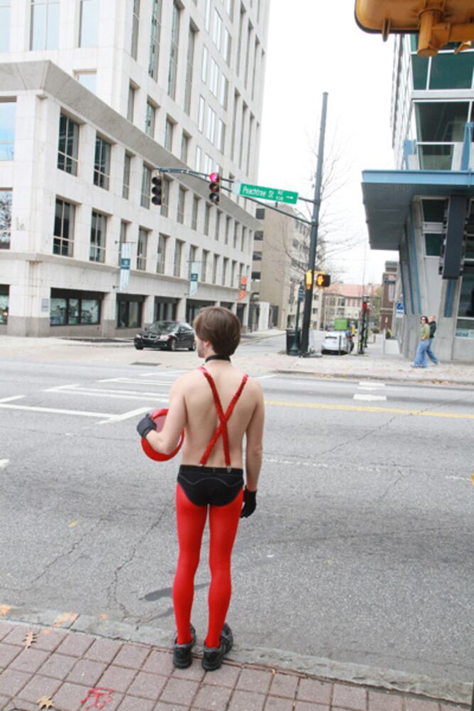 Santa Speedo Run