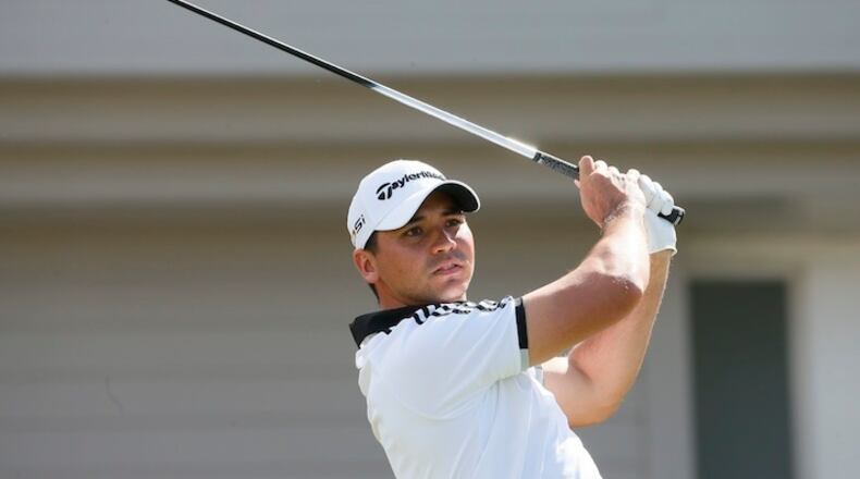 Jason Day hits from the first tee during the Tournament of Champions golf pro-am, Wednesday, Jan. 6, 2016, at Kapalua Plantation Course on Kapalua, Hawaii. (AP Photo/Matt York)