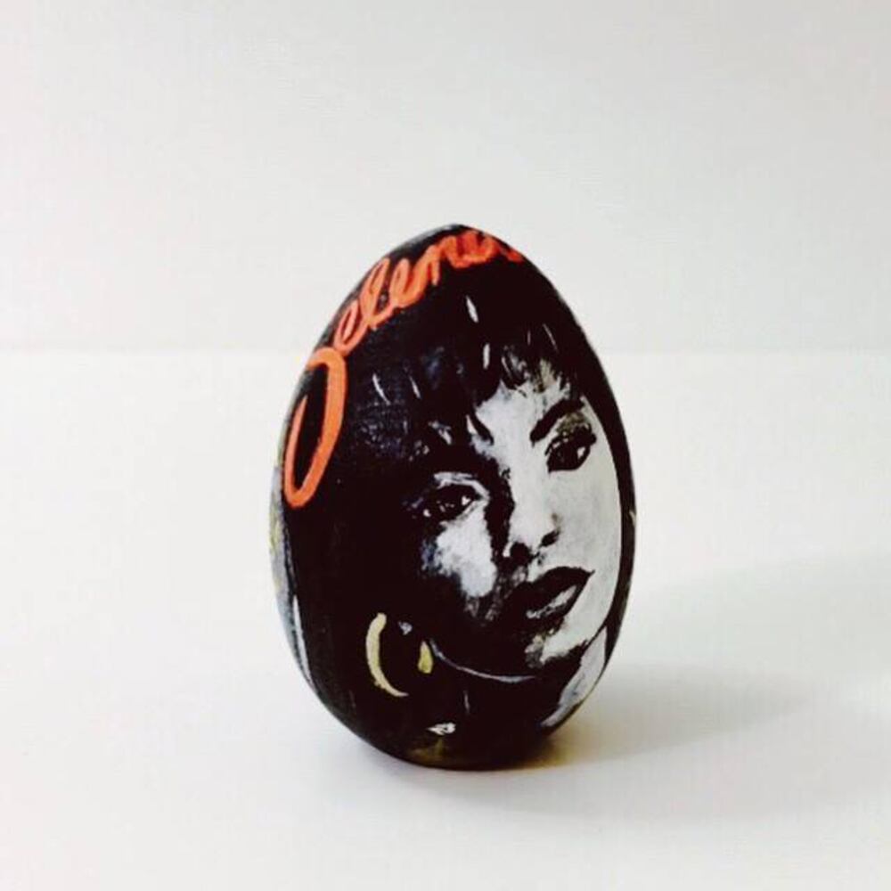 Revel Forces' #bombshellsatl shows off handpainted eggs