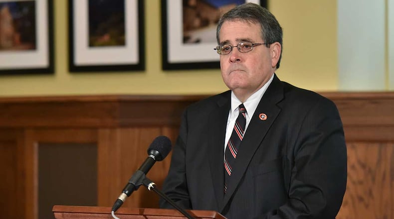 UGA president Jere Morehead: "I think our prospects for the future are bright and I don’t have any reason to think that we’ve got any systemic problems that have to be addressed at this point.”