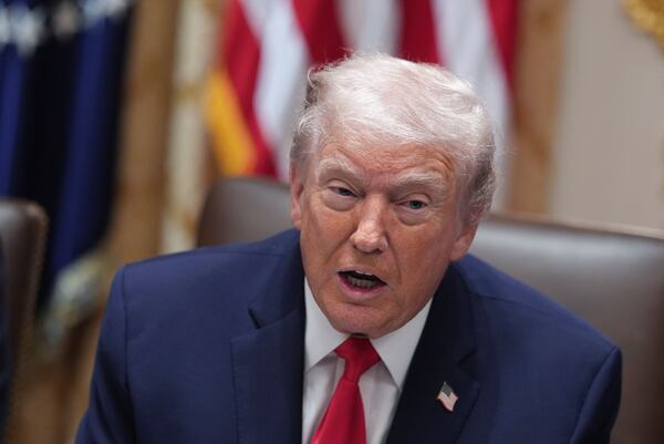 President Donald Trump has repurposed ICE’s mission from border control into an internal armed militia, Sandie Webb of Decatur writes. (Evan Vucci/AP)