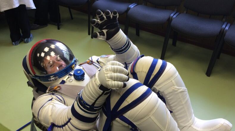 Shane Kimbrough, a West Point and Georgia Tech grad from Smyrna, will arrive at the International Space Station on Friday.