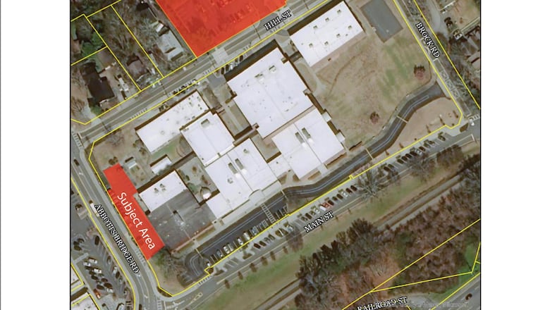Duluth has agreed to renew an agreement with Gwinnett County School District for public parking on two lots at Coleman Middle School. (Courtesy City of Duluth)