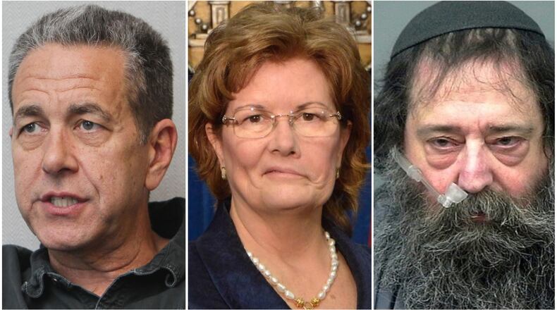 From left, Gwinnett County District Attorney Danny Porter, Superior Court Judge Kathryn Schrader and Ed Kramer, convicted child molester and co-founder of DragonCon. SPECIAL PHOTOS