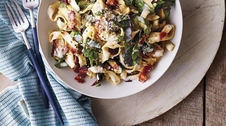 This scrumptious carbonara recipe fits your diet and your budget. CONTRIBUTED BY JENNIFER CAUSEY