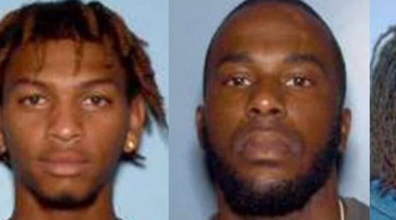 From left: Taron Williams, Jermel Campbell, Trayvon Williams