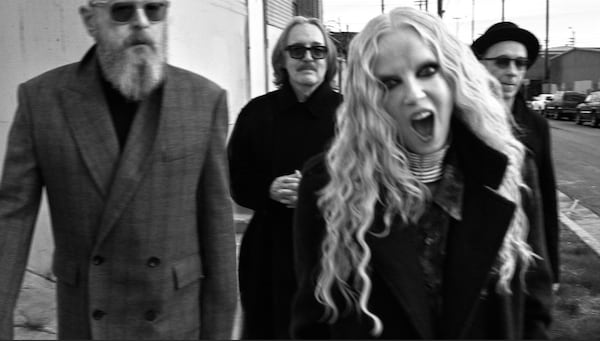 After hip surgery, Garbage singer Shirley Manson recorded much of the vocals for this year's album "Let All That We Imagine Be the Light" from bed. (Courtesy of Joseph Cultice)