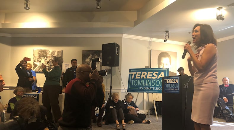 Teresa Tomlinson at Paschal's restaurant.