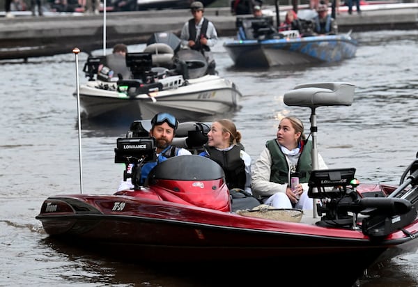 The 2026 GHSA Bass Fishing State Championship at Lake Sinclair presents a challenge because of the lake’s size, shallow depth and difficult early‑May fishing conditions. (Hyosub Shin/AJC)