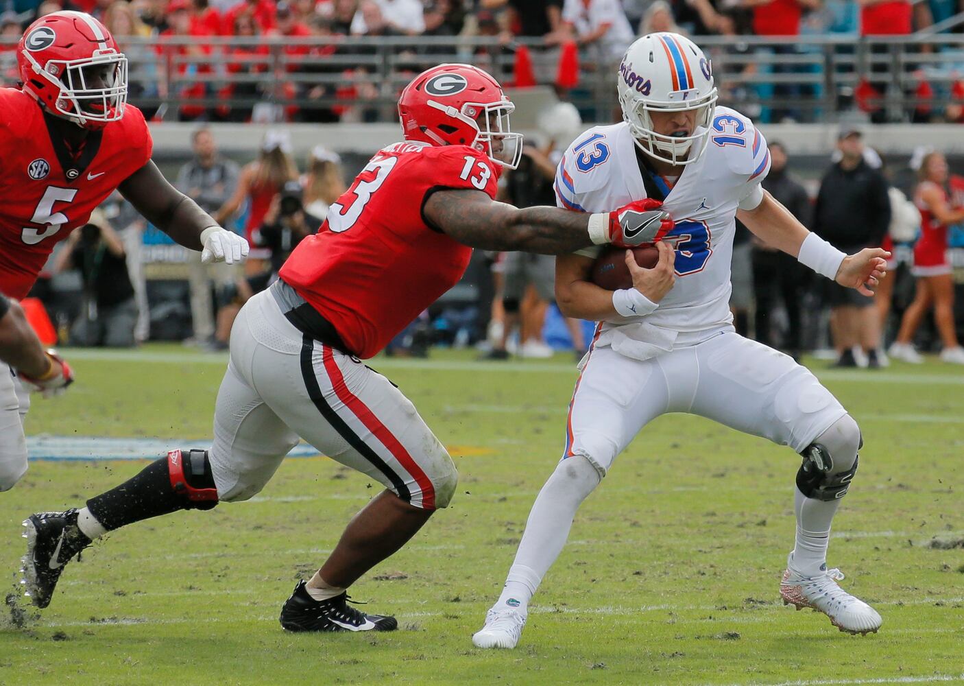 Photos: Bulldogs outlast the Gators in Jacksonville