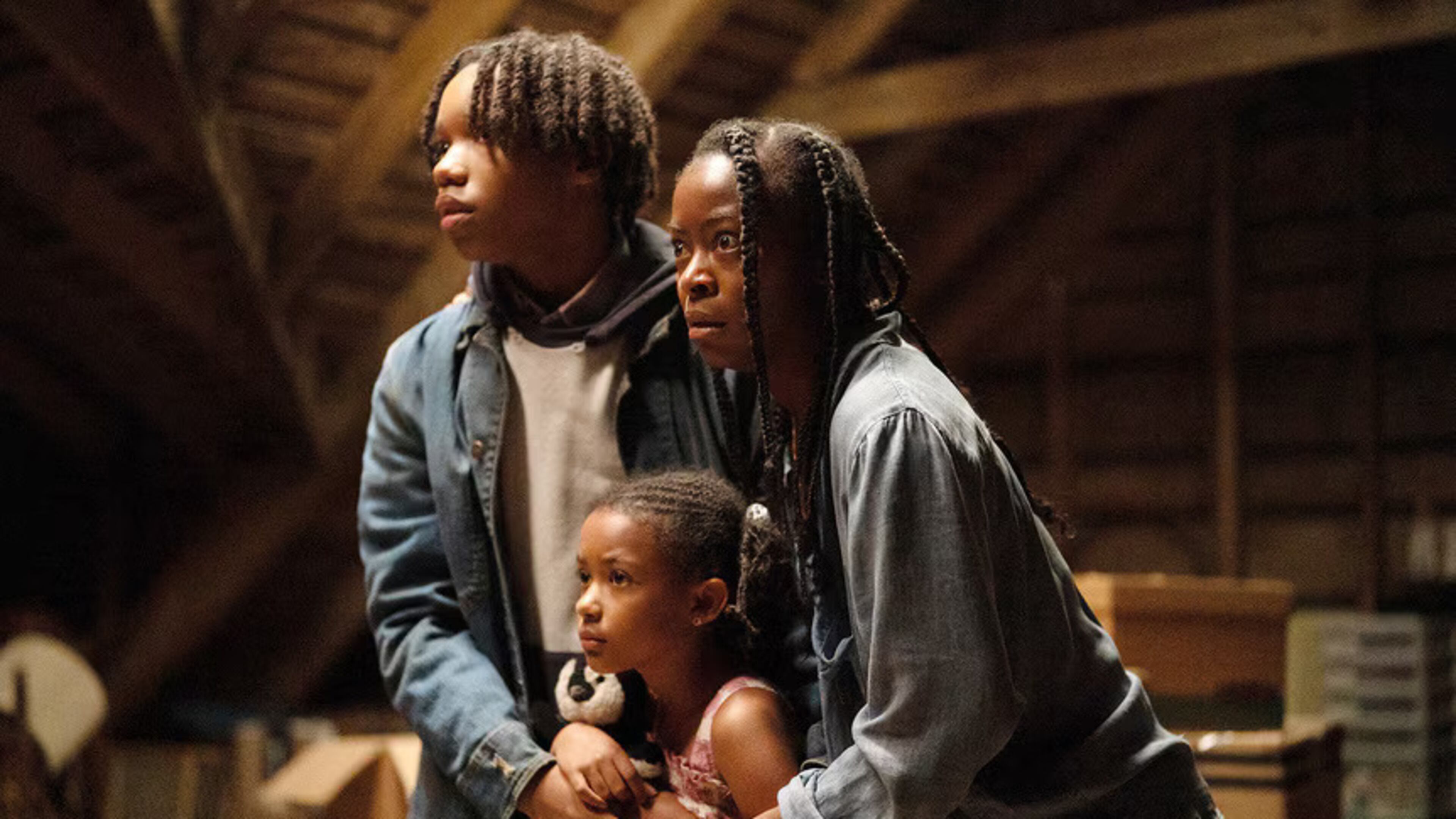 "The Woman in the Yard," shot in Georgia, features metro Atlanta actors Peyton Jackson, Estella Kahiha and Danielle Deadwyler. BLUMHOUSE