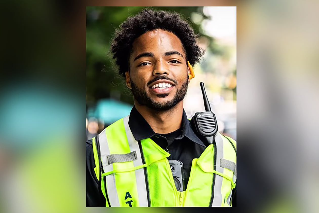 Moses Russ, an Atlanta police recruit, was killed in a traffic crash Tuesday, Sept. 1, 2026. (Atlanta Police Department)