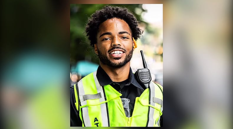 Moses Russ, an Atlanta police recruit, was killed in a traffic crash Tuesday, Sept. 1, 2026. (Atlanta Police Department)