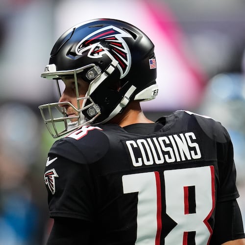 Falcons backup quarterback Kirk Cousins has been thrust into the role of starter for the final seven games of this season. (Mike Stewart/AP)
