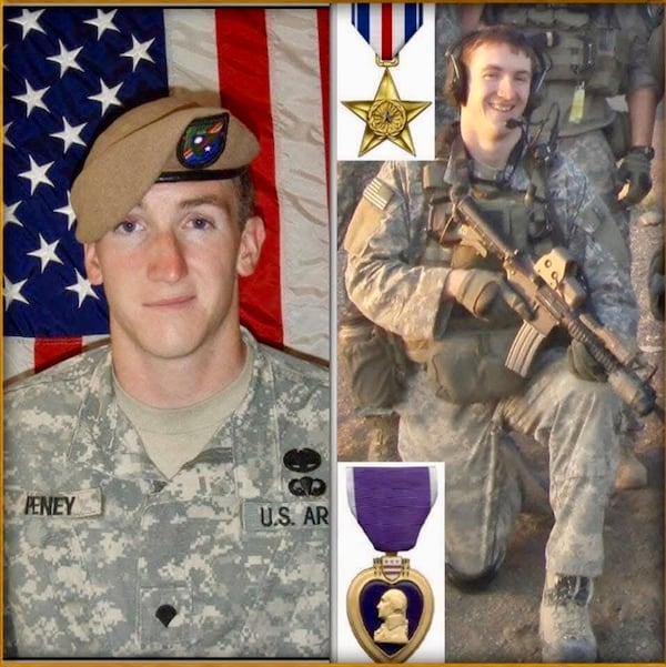 Army Ranger combat medic Jonathan Peney, who grew up in Marietta, was killed in action in Afghanistan in 2010. (Courtesy)