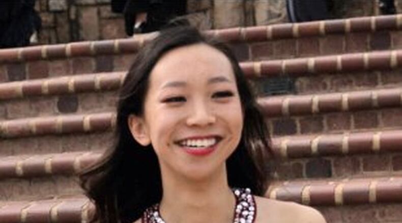 Janet Huang is the valedictorian of Johns Creek High School