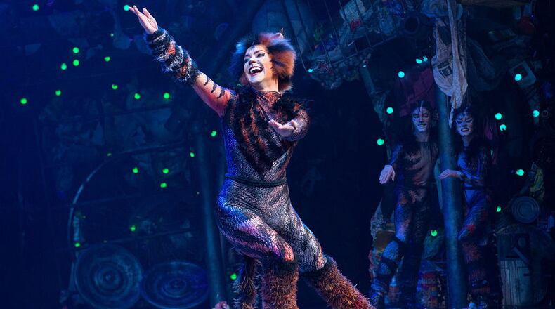 Lili Froehlich as Electra performs at the ever revival of "Cats" on Broadway on July 31, 2016 in New York City. A film adaptation of "Cats" is set for a December 2019 release.