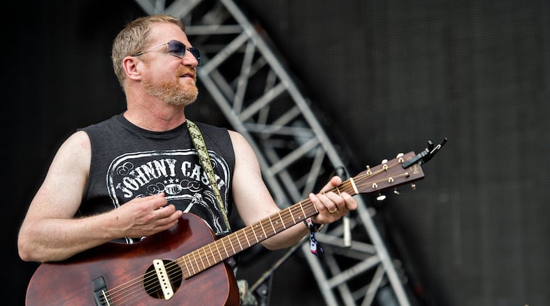 David Lowery performs during the Shaky Boots Music Festival at Kennesaw State University on Sunday, May 17, 2015. JONATHAN PHILLIPS / SPECIAL