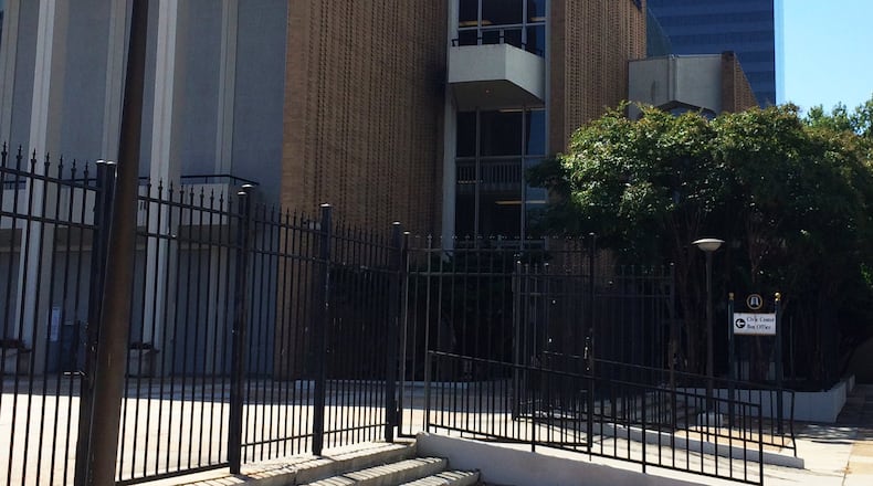 Texas developer Weingarten Realty was negotiating to buy the Boisfeuillet Jones Atlanta Civic Center site from Invest Atlanta. The deal is now off, or at least stalled. J. Scott Trubey/STAFF strubey@ajc.com