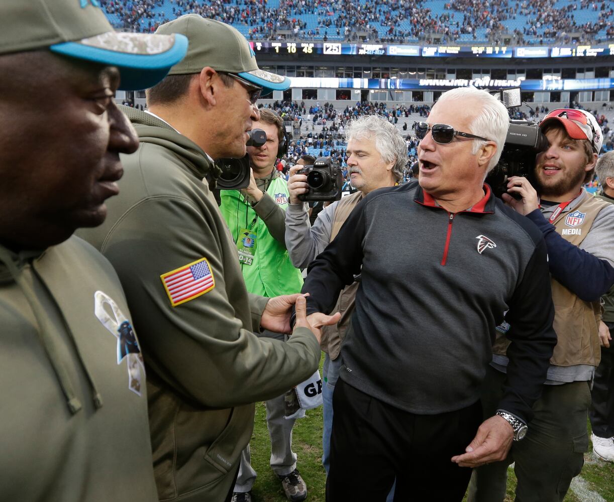Falcons at Panthers football