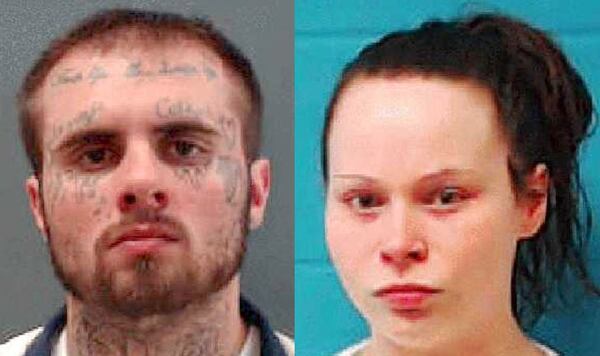 Christopher McNabb (left) and Cortney Bell, convicted in the death of their newborn daughter, are now both state inmates.