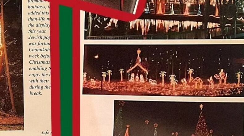 Through Dec. 31, Lights of LIFE are on display at Life University, 1269 Barclay Circle, Marietta. (Courtesy of Life University)