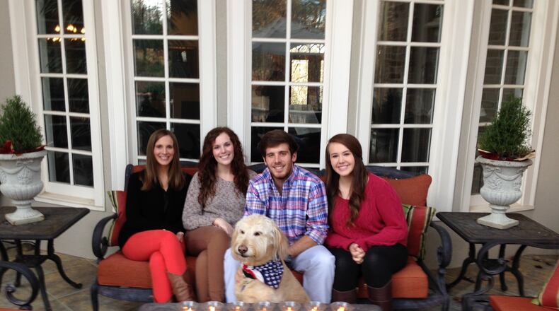 The Veronica Buckman’s (left) four children, young adults now, were just 6, 12, 13 and 17 when the family first moved to Milton. CONTRIBUTED