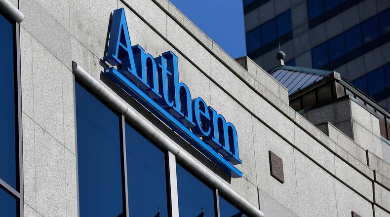 Anthem Inc. is the parent company of Blue Cross Blue Shield of Georgia, whose contract negotiations with Piedmont Healthcare failed by the Saturday night deadline. (AP Photo/Michael Conroy)