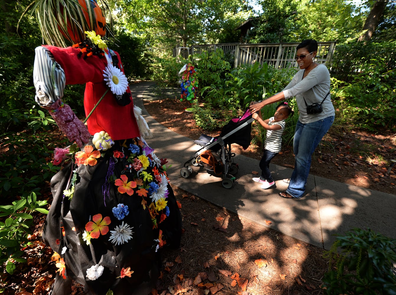 Scarecrows in the Garden