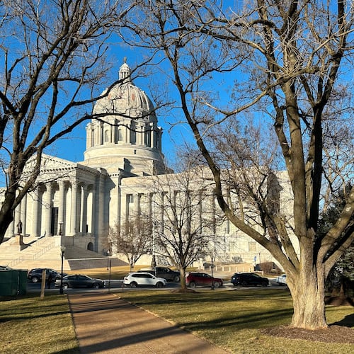 FILE - The Missouri Capitol is seen Feb. 9, 2026, in Jefferson City, Mo. (AP Photo/David A. Lieb, File)