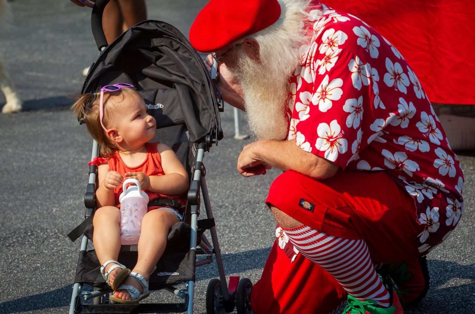 Brookhaven celebrates Christmas in July