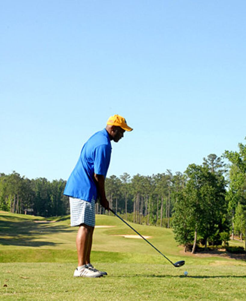 Samuel L. Jackson joins Kenny Leon in a Celebrity Golf Tournament