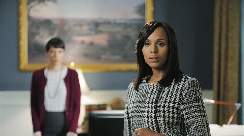 SCANDAL - "Where the Sun Don't Shine" -- Command is always two steps ahead and everyone in Olivia's life is in danger. Meanwhile, Cyrus is forced to face the consequences of his behavior, and Huck and Quinn finally figure out just what Elizabeth North has been planning, but they might be too late to stop it, on the winter finale of "Scandal," THURSDAY NOVEMBER 20 (9:00-10:00 p.m., ET) on the ABC Television Network. (ABC/Tony Rivetti) KERRY WASHINGTON SCANDAL - "Where the Sun Don't Shine" -- Command is always two steps ahead and everyone in Olivia's life is in danger. Meanwhile, Cyrus is forced to face the consequences of his behavior, and Huck and Quinn finally figure out just what Elizabeth North has been planning, but they might be too late to stop it, on the winter finale of "Scandal," THURSDAY NOVEMBER 20 (9:00-10:00 p.m., ET) on the ABC Television Network. (ABC/Tony Rivetti) KERRY WASHINGTON