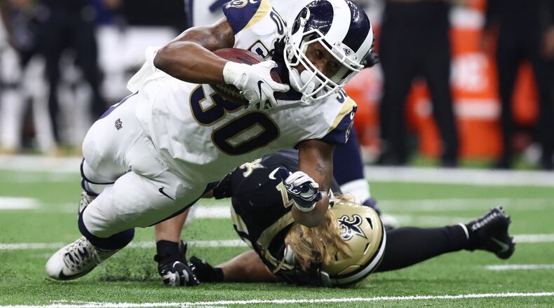 Todd Gurley had just four carries for 10 yards rushing in the NFC Championship.