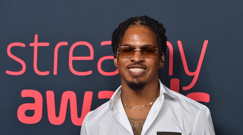 Keith Lee arriving at the Streamy Awards last August at the Fairmont Century Plaza Hotel in Los Angeles. (Photo by Jordan Strauss/Invision/AP)