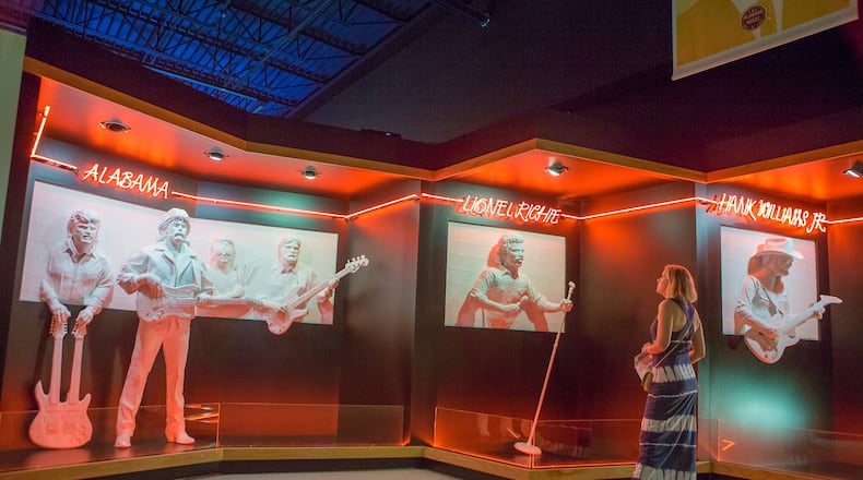 The Alabama Music Hall of Fame in Tuscumbia showcases the work of the state’s many famous musicians. Contributed by Chris Granger