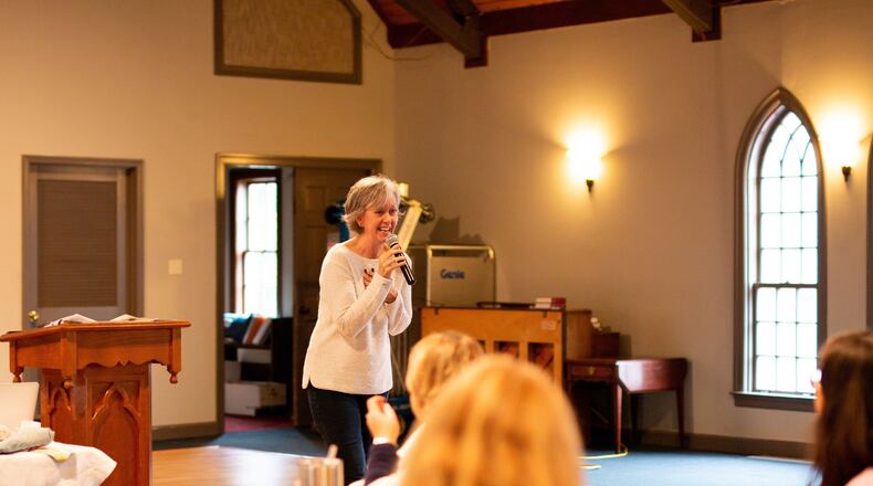 Anne Kerr, founder of TrueNorth, holds talks with area parents to help them understand their sacred sexuality, live it out, and lead their children to do the same. CONTRIBUTED