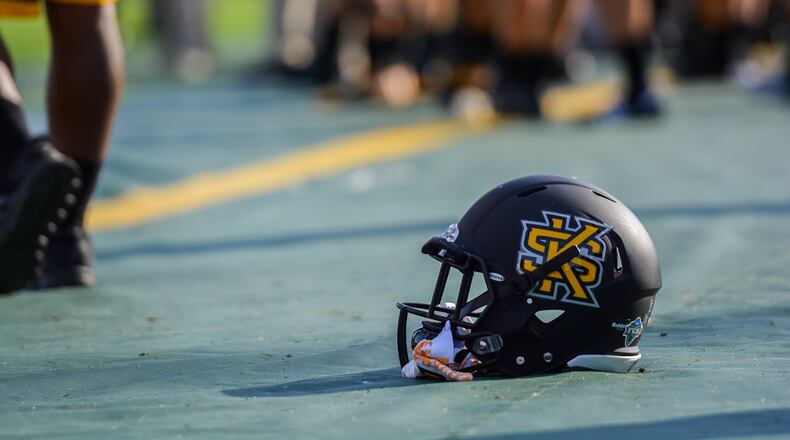 Kennesaw State could share the Big South title with a win next weekend against Charleston Southern. (Cory Hancock for the AJC)