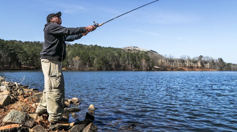 Sunday's weather (Photo: John Spink / John.Spink@ajc.com)