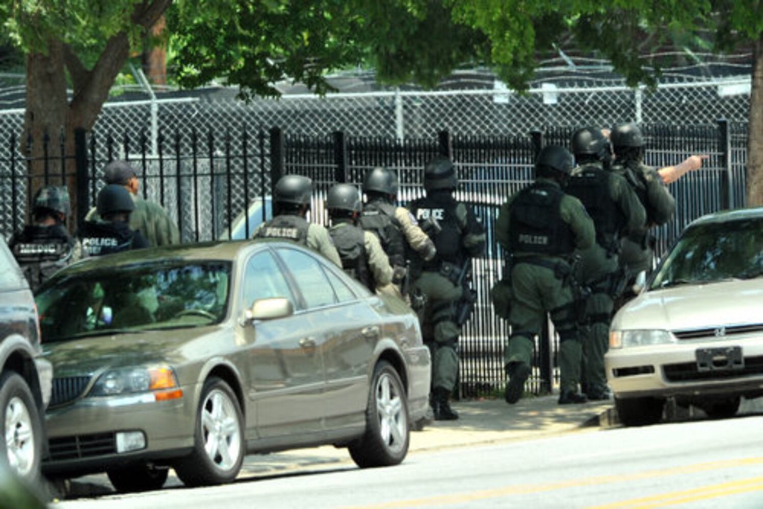 Police swarm Capitol after shooting