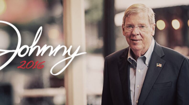 Sen. Johnny Isakson will seek a third term.