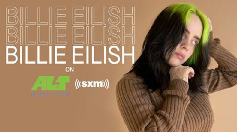 Billie Eilish will perform a special recording session on SiriusXM.