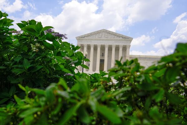 The U.S. Supreme Court is seen in June. (Mariam Zuhaib/AP)