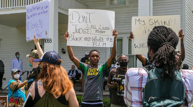 Clarkston youth soccer players attending BLM protests Photos By: DaveWilliamsonPhotography