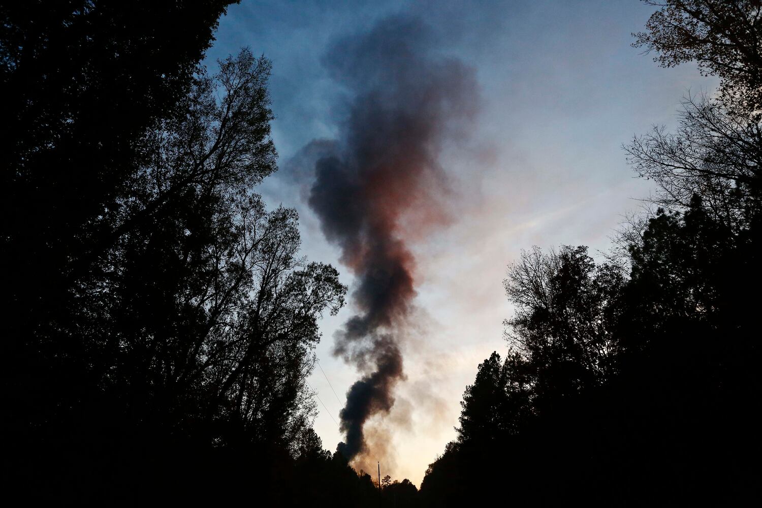 Scenes from Colonial Pipeline explosion